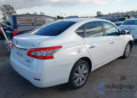 2014 Nissan Sentra Sl z USA, uszkodzony, nr VIN 3N1AB7AP9EY332568